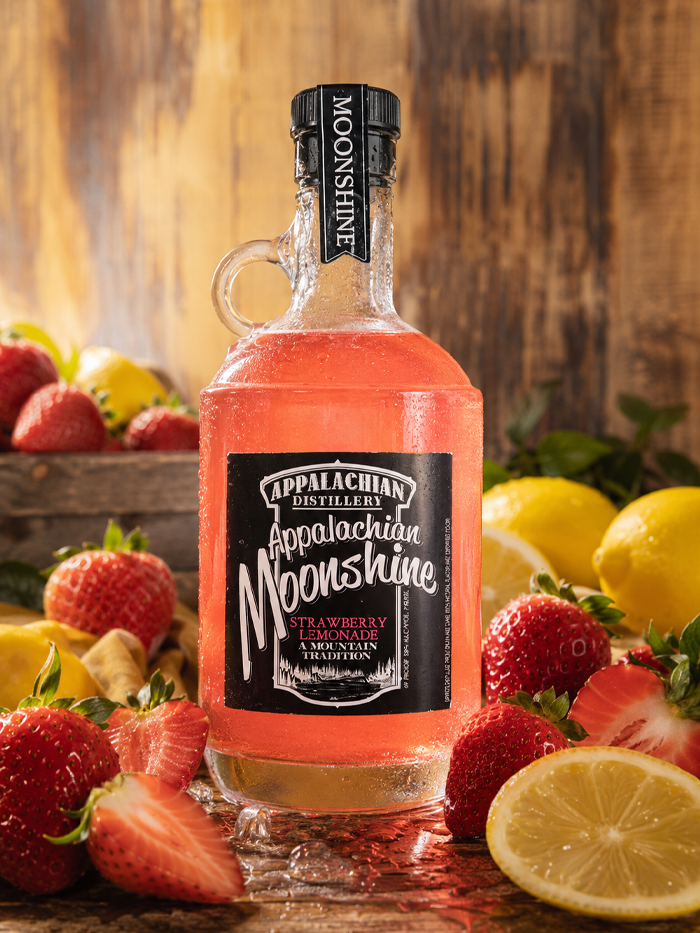 Appalachian Strawberry Lemonade Moonshine