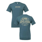 Circle Building Distressed T-Shirt
