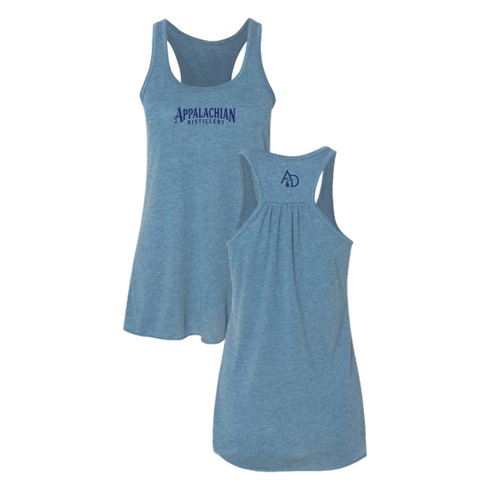 Distressed AD Ladies Flowy Tank